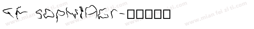 cf sophiagr字体转换